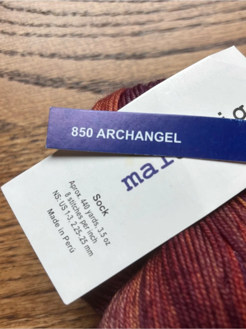Malabrigo Yarn fingering weight